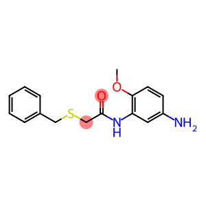 N-(5-amino-2-methoxyphenyl)-2-(benzylsulfanyl)acetamide