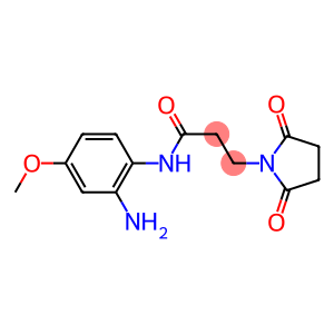 N-(2-amino-4-methoxyphenyl)-3-(2,5-dioxopyrrolidin-1-yl)propanamide