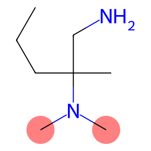N-[1-(aminomethyl)-1-methylbutyl]-N,N-dimethylamine