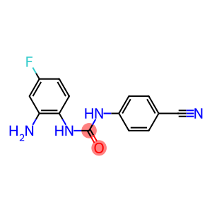 N-(2-amino-4-fluorophenyl)-N'-(4-cyanophenyl)urea