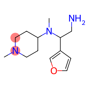 N-(2-amino-1-tetrahydrofuran-3-ylethyl)-N-methyl-N-(1-methylpiperidin-4-yl)amine