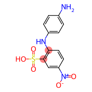 N-(4-AMINOPHENYL)-4-NITROANILINE-2-SULFONIC ACID