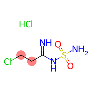n-(aminosulfonyl)-3-chloropropionamidine hydrochloride