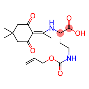 N-alpha-(4-4-Dimethyl-2,6-dioxocyclohex-1-ylidene)ethyl-N-gamma-allyloxycarbonyl-L-2,4-diaminobutyric acid