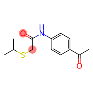 N1-(4-acetylphenyl)-2-(isopropylthio)acetamide