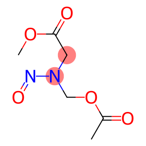 N-(Acetyloxymethyl)-N-nitrosoglycine methyl ester