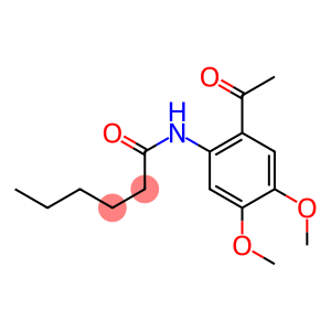 N-(2-Acetyl-4,5-dimethoxyphenyl)hexanamide