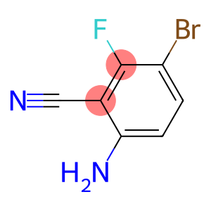 2-氟-3-溴-6-氨基苯腈