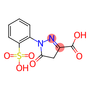 5-Oxo-1-(2-sulfophenyl)-2-pyrazoline-3-carboxylic acid