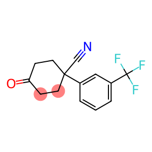 4-oxo-1-(3-(trifluoroMethyl)phenyl)cyclohexanecarbonitrile
