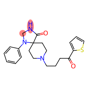 8-[4-Oxo-4-(2-thienyl)butyl]-1-phenyl-1,3,8-triazaspiro[4.5]decan-4-one