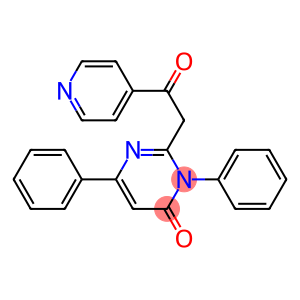 2-[2-Oxo-2-(4-pyridyl)ethyl]-3-phenyl-6-phenylpyrimidin-4(3H)-one