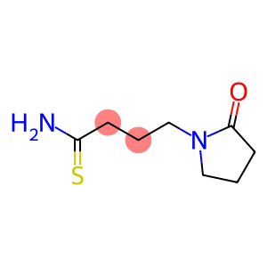 4-(2-oxopyrrolidin-1-yl)butanethioamide