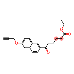 6-Oxo-6-[6-(propargyloxy)-2-naphtyl]hexanoic acid ethyl ester