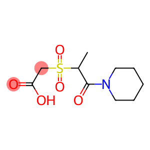 2-{[1-oxo-1-(piperidin-1-yl)propane-2-]sulfonyl}acetic acid