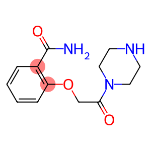 2-(2-oxo-2-piperazin-1-ylethoxy)benzamide