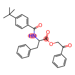 2-oxo-2-phenylethyl 2-[(4-tert-butylbenzoyl)amino]-3-phenylpropanoate