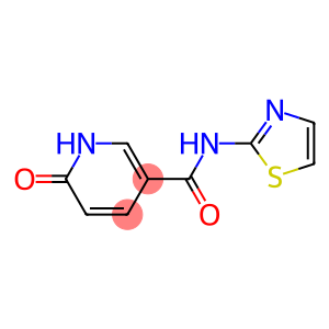 6-oxo-N-(1,3-thiazol-2-yl)-1,6-dihydropyridine-3-carboxamide