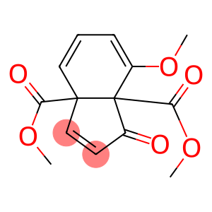 1-Oxo-7-methoxy-3a,7a-dihydro-1H-indene-3a,7a-dicarboxylic acid dimethyl ester