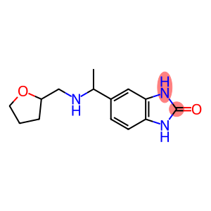 5-{1-[(oxolan-2-ylmethyl)amino]ethyl}-2,3-dihydro-1H-1,3-benzodiazol-2-one