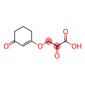 3-(3-Oxo-1-cyclohexenyloxy)-2-oxopropionic acid