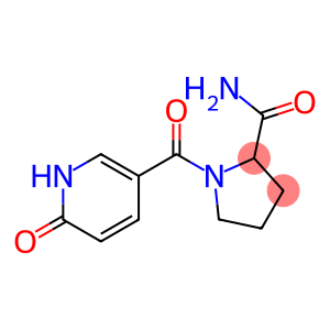 1-[(6-oxo-1,6-dihydropyridin-3-yl)carbonyl]pyrrolidine-2-carboxamide