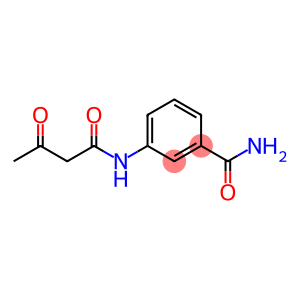 3-(3-oxobutanamido)benzamide