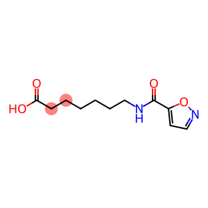 7-(1,2-oxazol-5-ylformamido)heptanoic acid