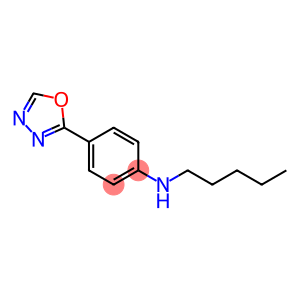 4-(1,3,4-oxadiazol-2-yl)-N-pentylaniline