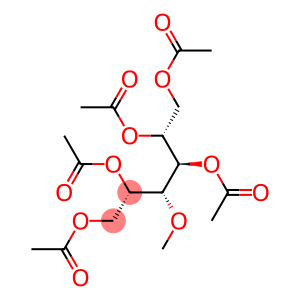 3-O-Methyl-1-O,2-O,4-O,5-O,6-O-pentaacetyl-D-glucitol