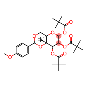 4,6-O-(4-Methoxybenzylidene)-1,2,3-tri-O-pivaloyl-a-D-mannopyranose