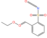 o-ethoxy carbonyl benzene sulfonyl isocyanate
