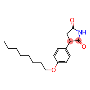 3-[4-(octyloxy)phenyl]pyrrolidine-2,5-dione