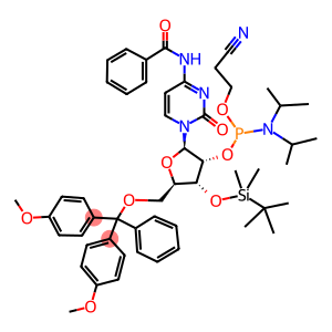 DMT-3'-TBDMS-BZ-CYTIDINE亚磷酰胺单体