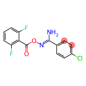 O1-(2,6-difluorobenzoyl)-4-chlorobenzene-1-carbohydroximamide