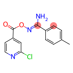 O1-[(2-CHLORO-4-PYRIDYL)CARBONYL]-4-METHYLBENZENE-1-CARBOHYDROXIMAMIDE