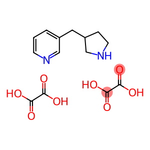 3-PYRROLIDIN-3-YLMETHYL-PYRIDINE DIOXALATE