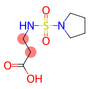 3-[(pyrrolidine-1-sulfonyl)amino]propanoic acid