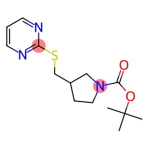 3-(PyriMidin-2-ylsulfanylMethyl)-pyrrolidine-1-carboxylic acid tert-butyl ester