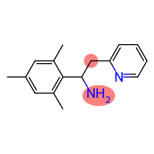 2-(pyridin-2-yl)-1-(2,4,6-trimethylphenyl)ethan-1-amine