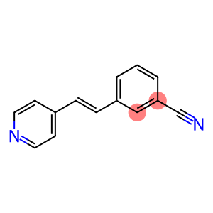 3-[2-(4-Pyridinyl)ethenyl]benzonitrile