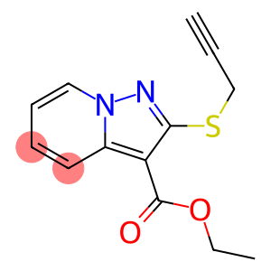 2-[(2-Propynyl)thio]pyrazolo[1,5-a]pyridine-3-carboxylic acid ethyl ester