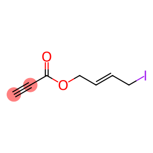 Propynoic acid (2E)-4-iodo-2-butenyl ester