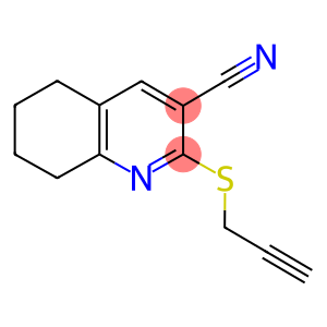 2-(2-propynylsulfanyl)-5,6,7,8-tetrahydro-3-quinolinecarbonitrile