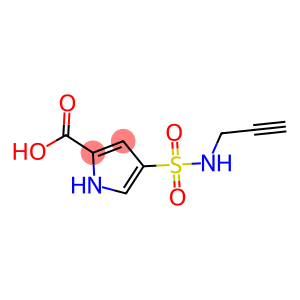 4-(prop-2-yn-1-ylsulfamoyl)-1H-pyrrole-2-carboxylic acid