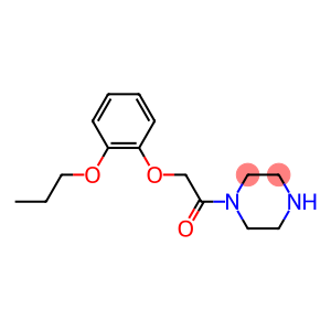 1-[(2-propoxyphenoxy)acetyl]piperazine
