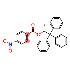 (+)-p-Nitrobenzoic acid (R)-2,2,2-triphenyl-1-methylethyl ester