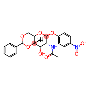 P-NITROPHENYL 2-ACETAMIDO-2-DEOXY-4,6-O-BENZYLIDENE-BETA-D-GLUCOPYRANOSIDE