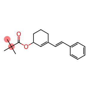 Pivalic acid [1-[(Z)-2-phenylethenyl]-1-cyclohexen-3-yl] ester
