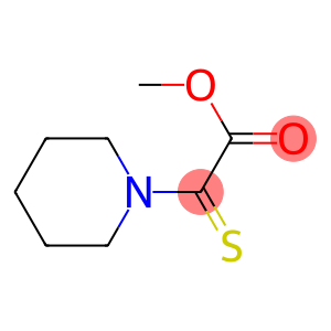 2-Piperidino-2-thioxoacetic acid methyl ester